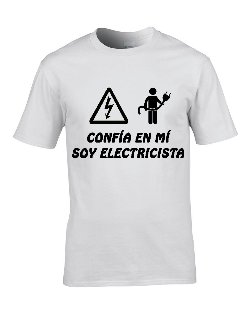 Comercio Avanzar Centralizar Confia en mi soy Electricista – La Camiseta Original