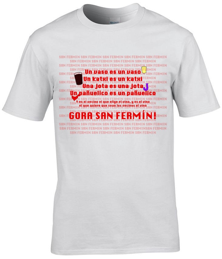 gora-san-fermin-3-h-blanco G Gora San Fermin 3 - Imagen 1